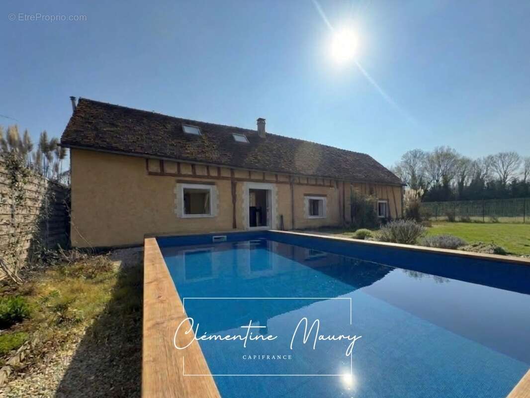 Maison à vendre 155m2 avec piscine  RAHART (41) - photo 8