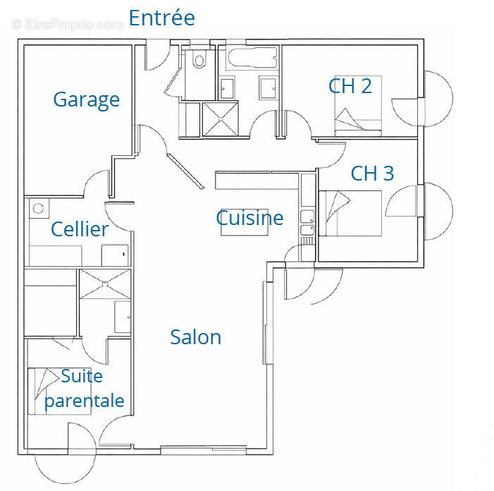 Photo 1 - Maison à LE GUA