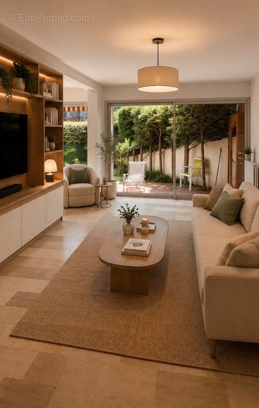 Aix en Provence, GAMBETTA / LA TORSE, VENTE appartement de Type T3/4 de 93m2 en rez-de-jardin, 2 parking + cav - photo 7