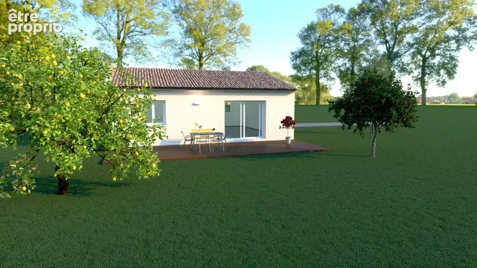 Terrain 850 m² à Regusse  - photo 3
