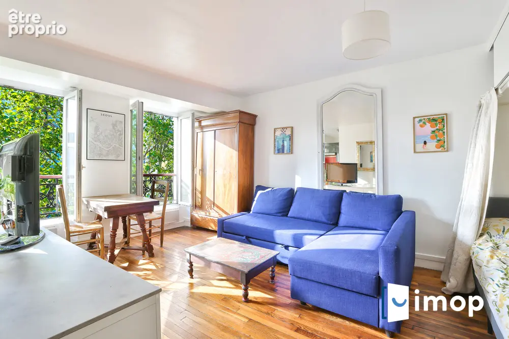 Studio lumineux proche canal saint martin - photo 2