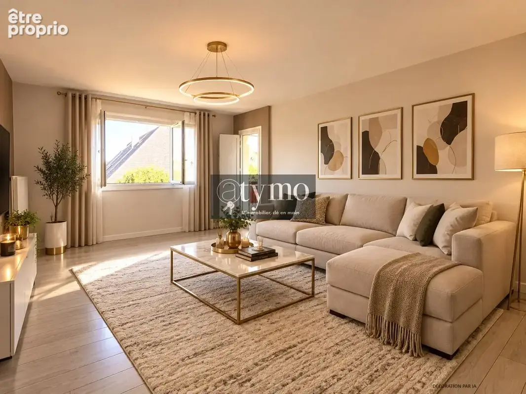 Appartement 4 pieces - 63 m2 - 2 chambres et dernier etage - 2 balcons - - photo 1