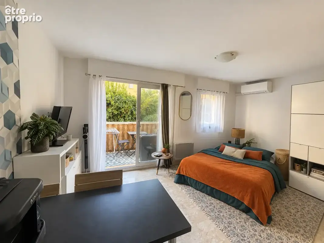 NICE NORD - Bas Cyrille BESSET - Proche BORRIGLIONE - STUDIO - 22 m2 - Terrasse - 147 000 € - photo 1
