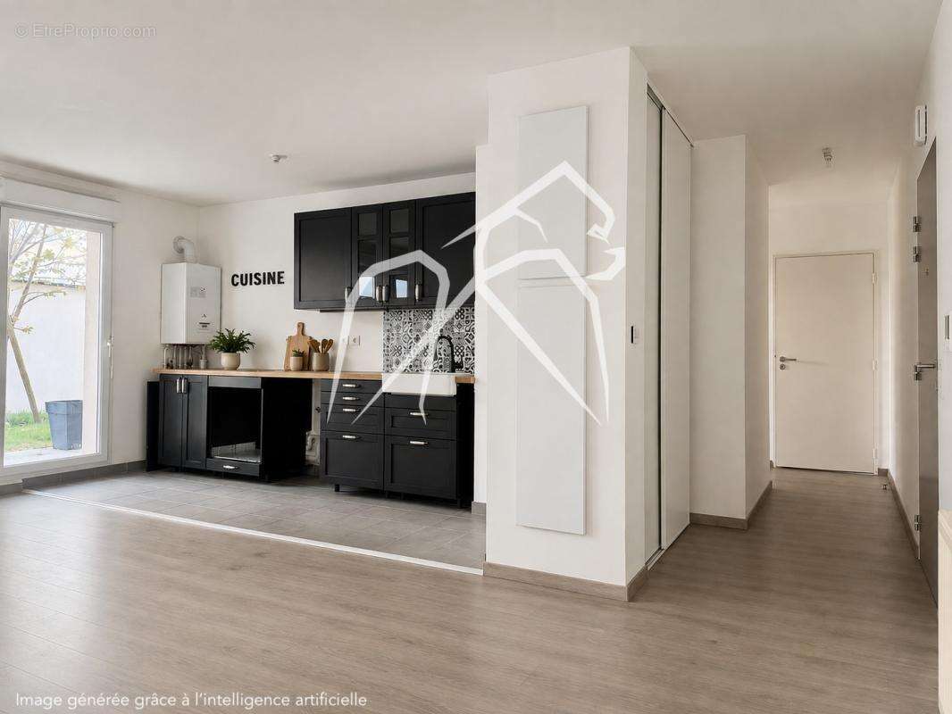 Appartement T3 avec jardin  61m²  2 chambres  ROUEN Gauche - photo 3