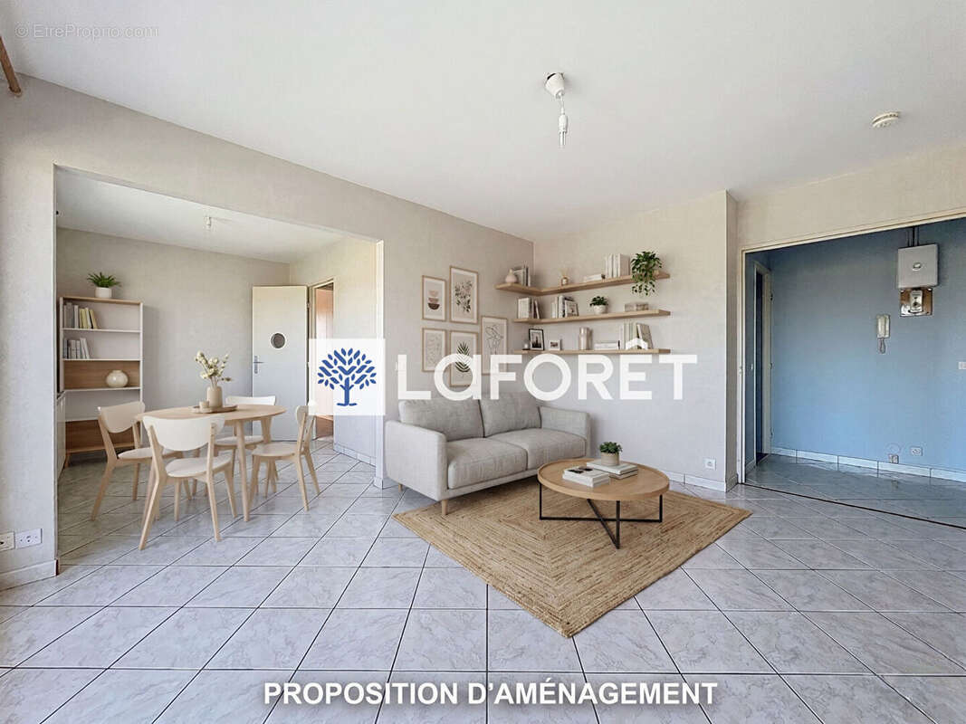Appartement St Maurice De Beynost T3 de 68.50 m² avec balcon, place de parking et cave - photo 2