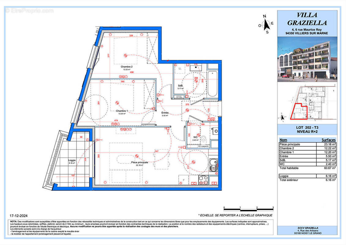 Appartement à VILLIERS-SUR-MARNE