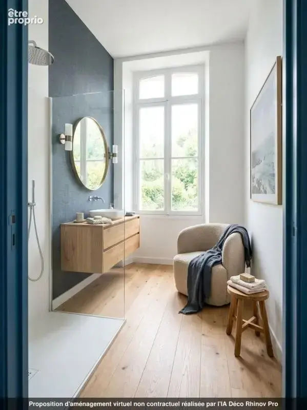 Le château — appartement type 2 · parquet rose des vents + jardin + parking - photo 3