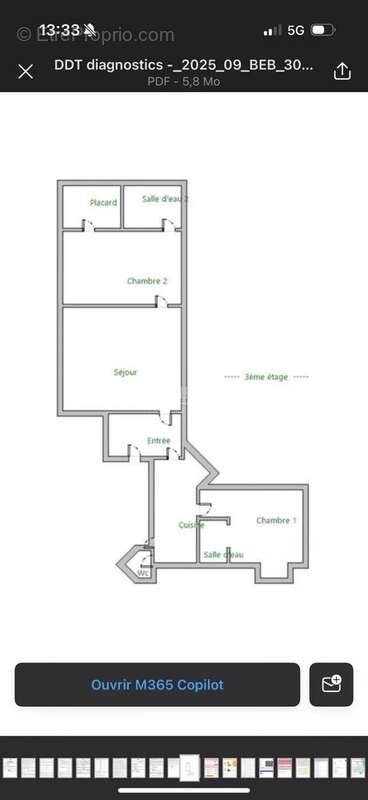 Appartement à PARIS-9E