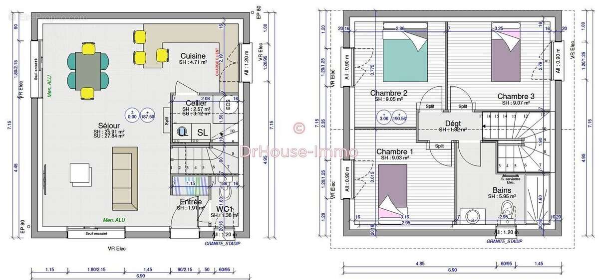 Terrain à FLEURIEU-SUR-SAONE