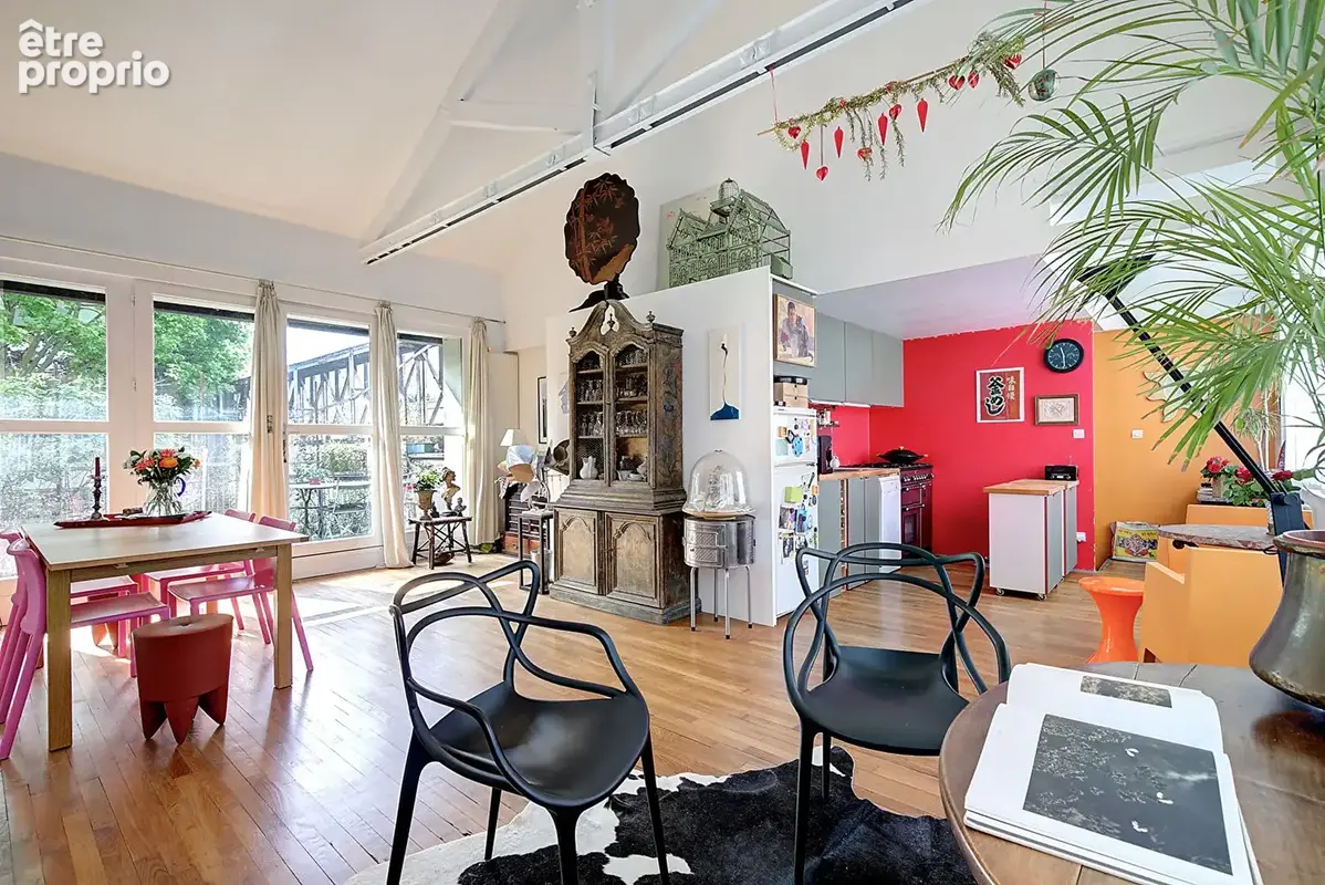 Loft esprit maison  Usines Bertheau   Ivry-sur-Seine - photo 4