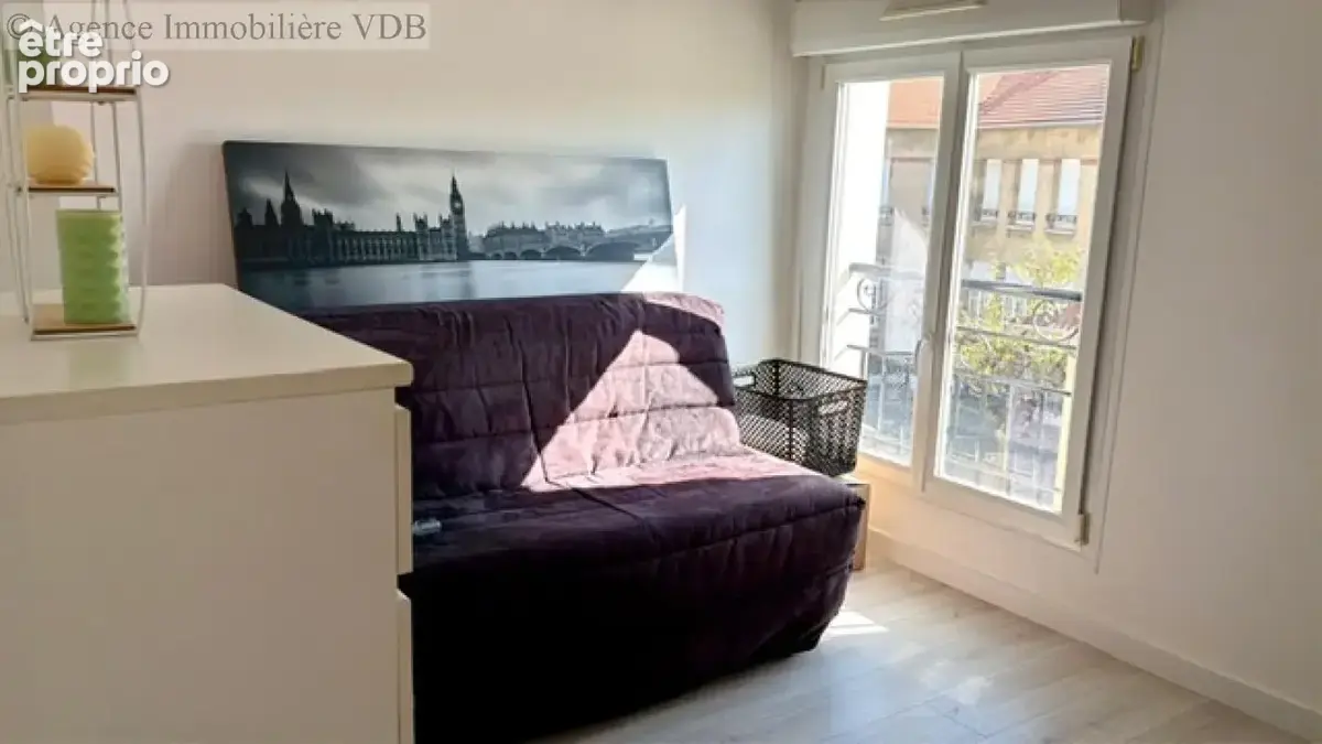 À 15 min de Nancy : F3 récent, 2 chambres, parking sécurisé - photo 4