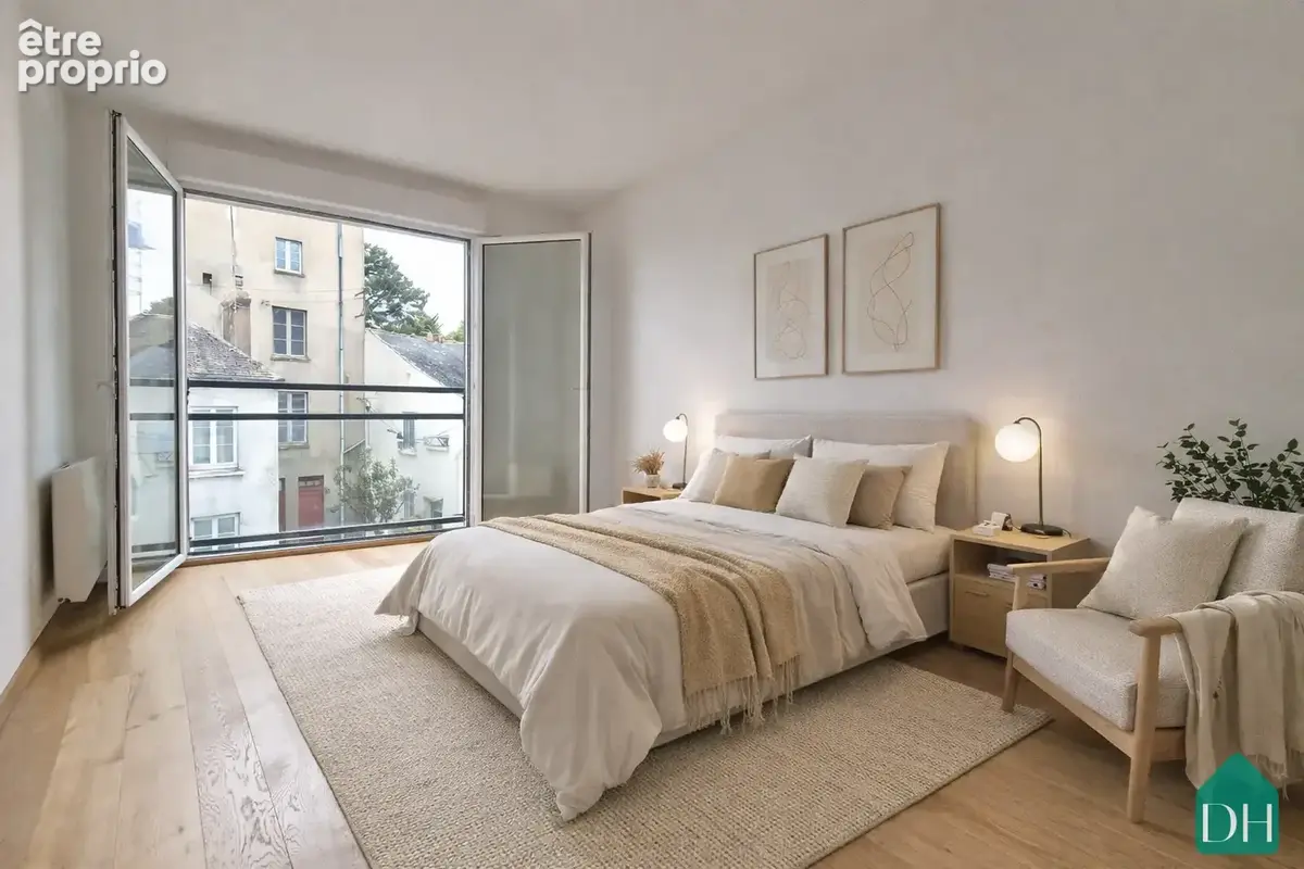 Appartement recent de type 3 de standing, vue Erdre, Secteur Saint-Félix, 44000 Nantes - photo 10