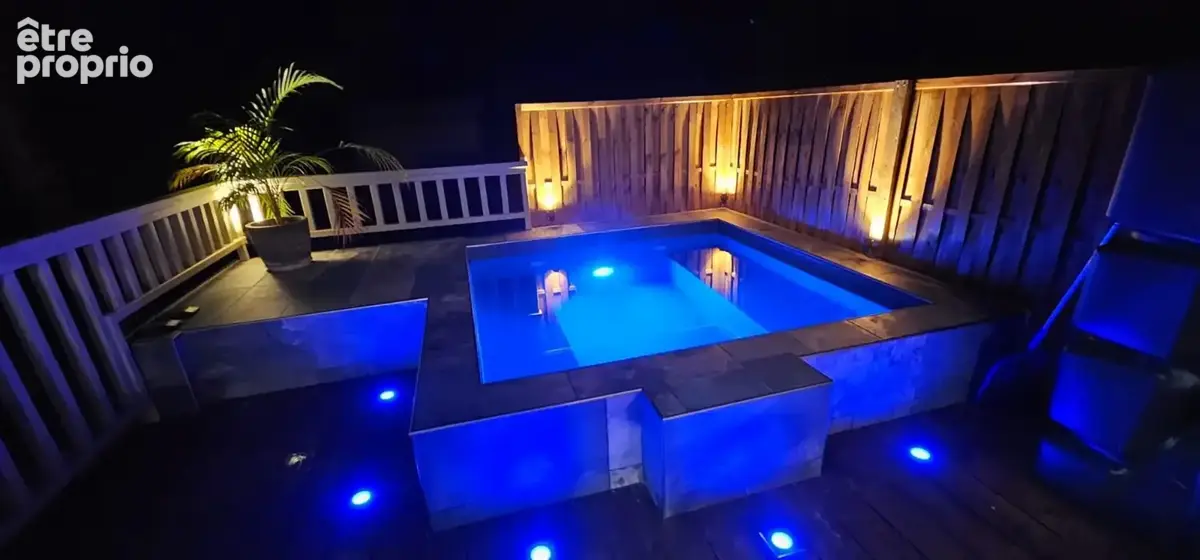 A vendre - bungalow entierement meuble et equipe avec terrain de 575m2 – saint francois - photo 7