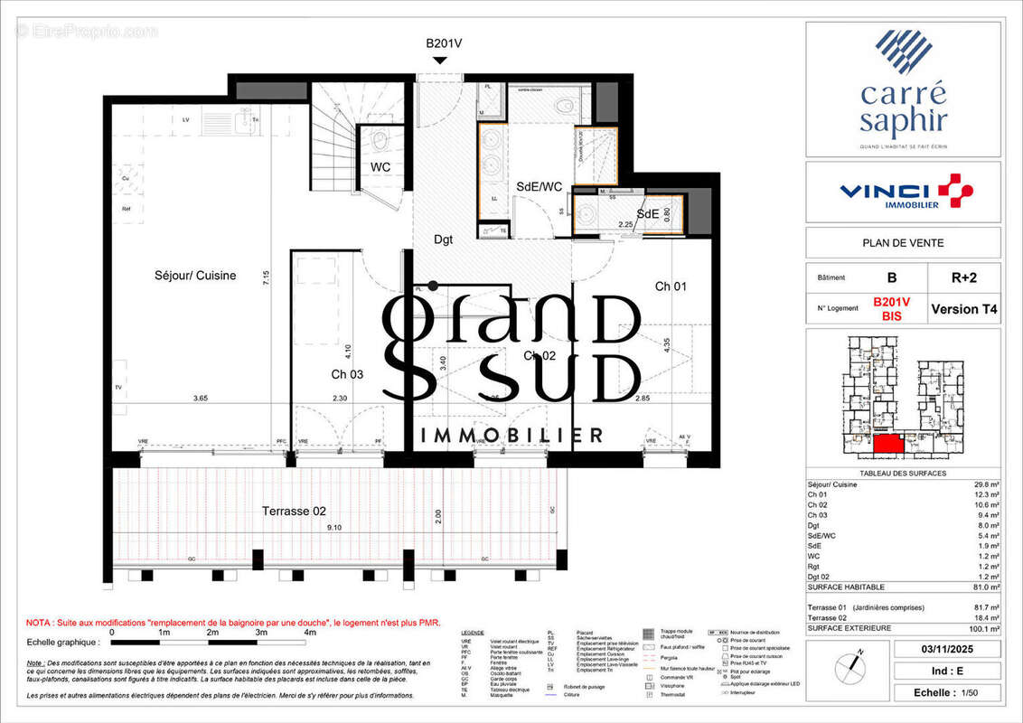 Appartement à LA GRANDE-MOTTE