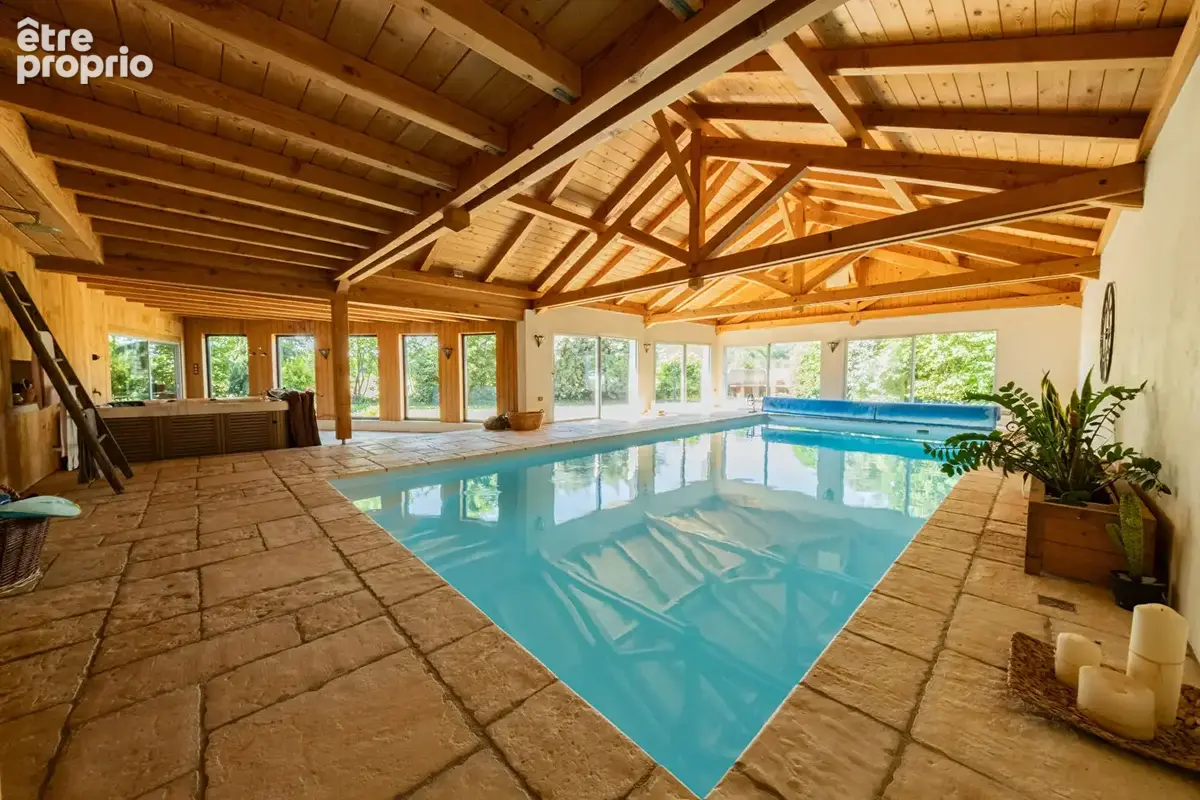 Villa Chatenois 235 m2 sur 18 ares avec piscine intérieure et jacuzzi - photo 4