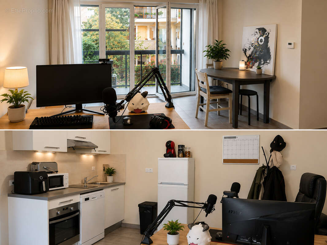 Appartement f2 centre ville - photo 3