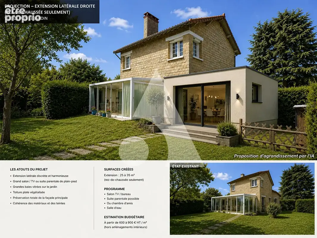 Maison avec grand jardin - val d'herblay - photo 13