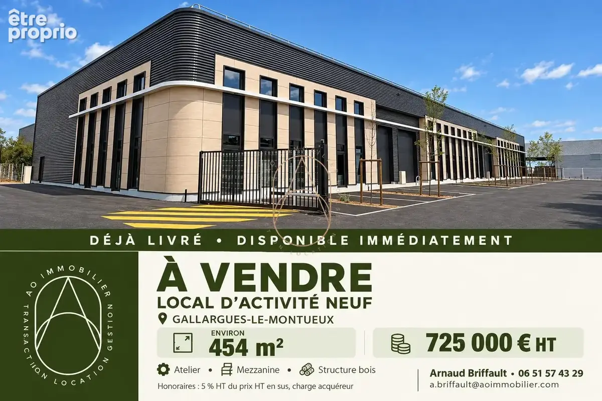 Commerce à GALLARGUES-LE-MONTUEUX