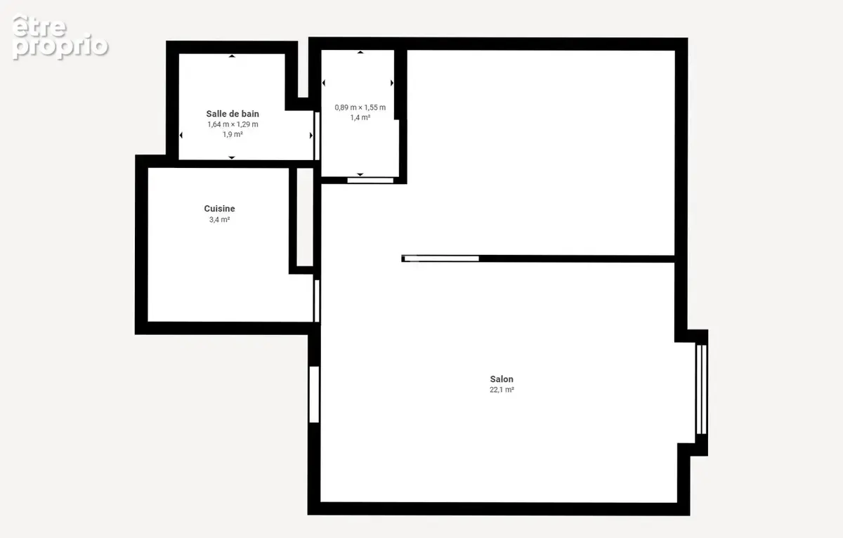 Appartement Ivry Sur Seine 2 pièces 28.86 m² . - photo 8