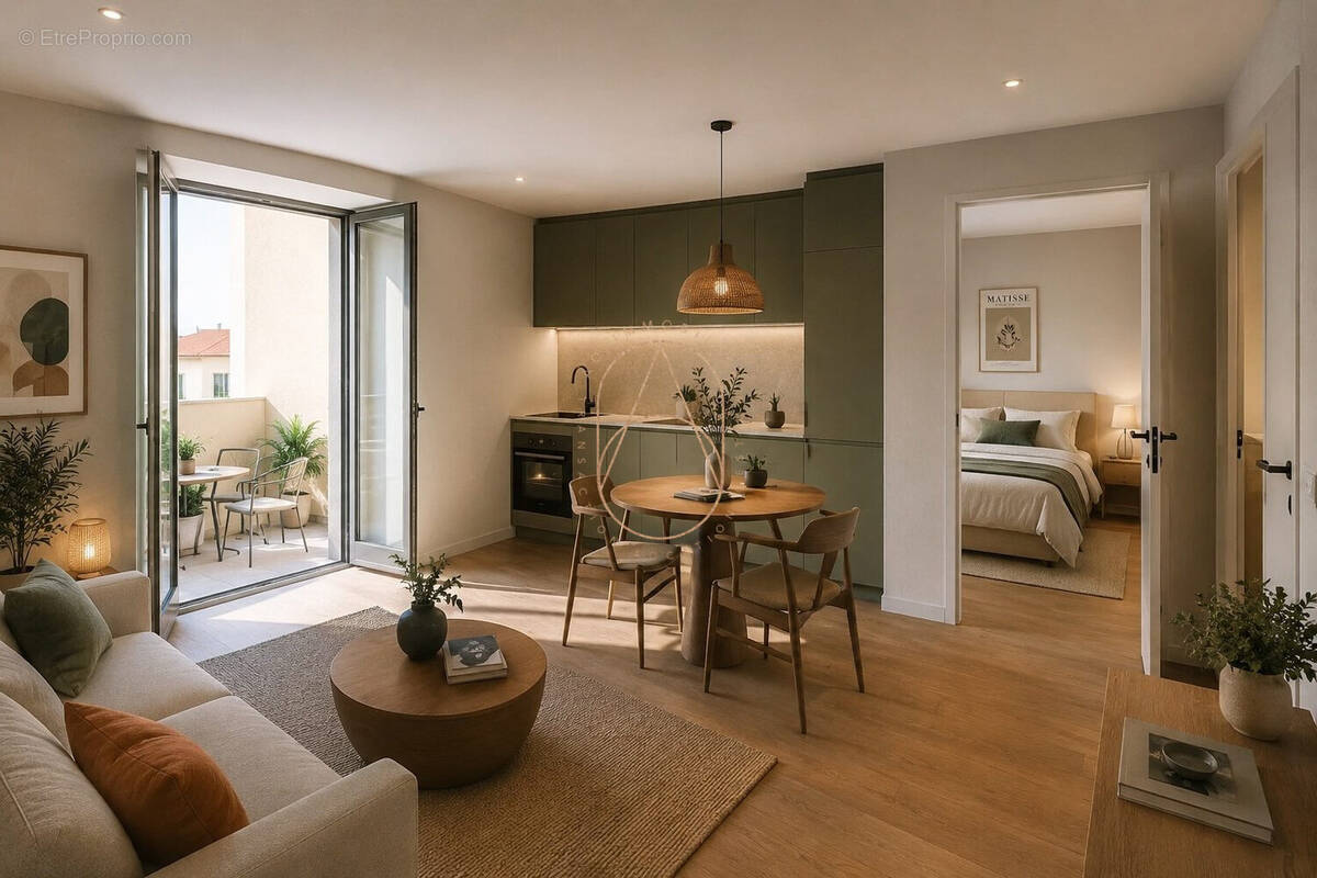Proposition d'aménagement - photo non conractuelle - Appartement à MONTPELLIER