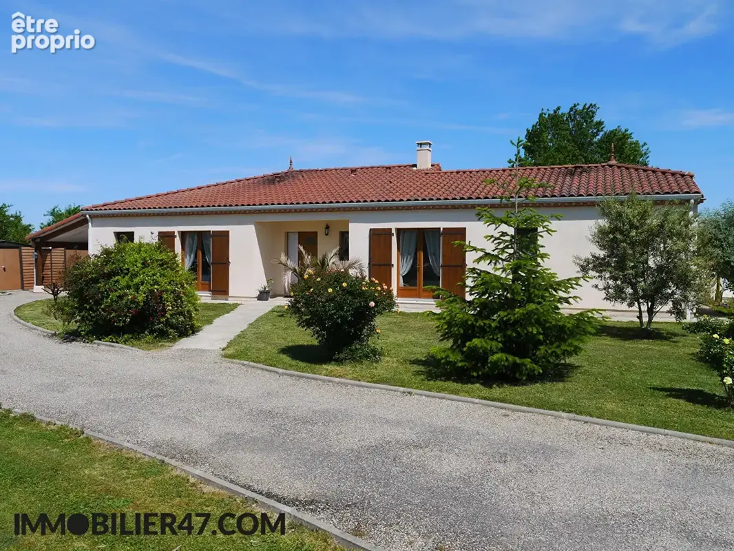 Villa de plain pied avec piscine - photo 2