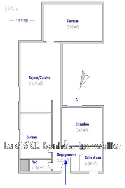 Appartement 3 pièces 45 m² à vendre à Sainte-Croix-Du-Verdon (04500) - photo 9