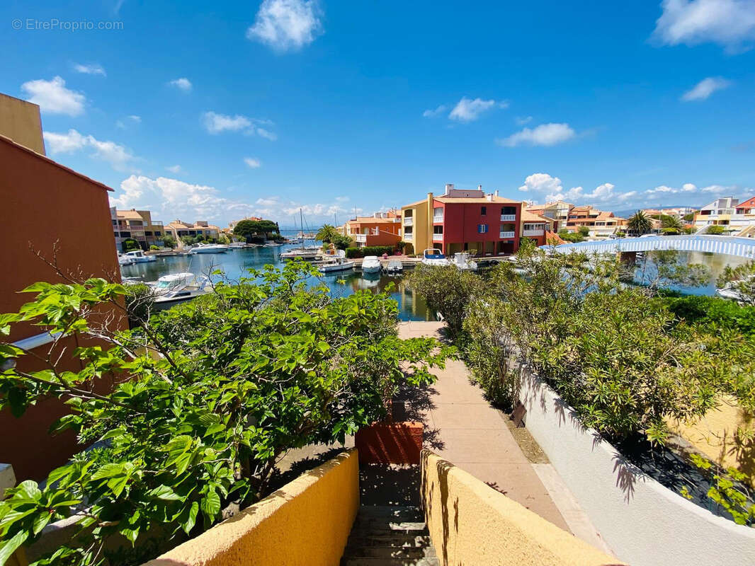 Barcarès : Superbe appartement avec terrasse et ponton privatif - photo 11