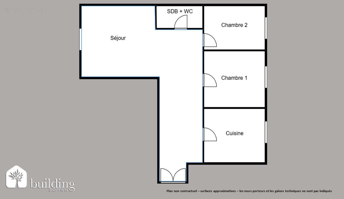 Appartement à PARIS-16E
