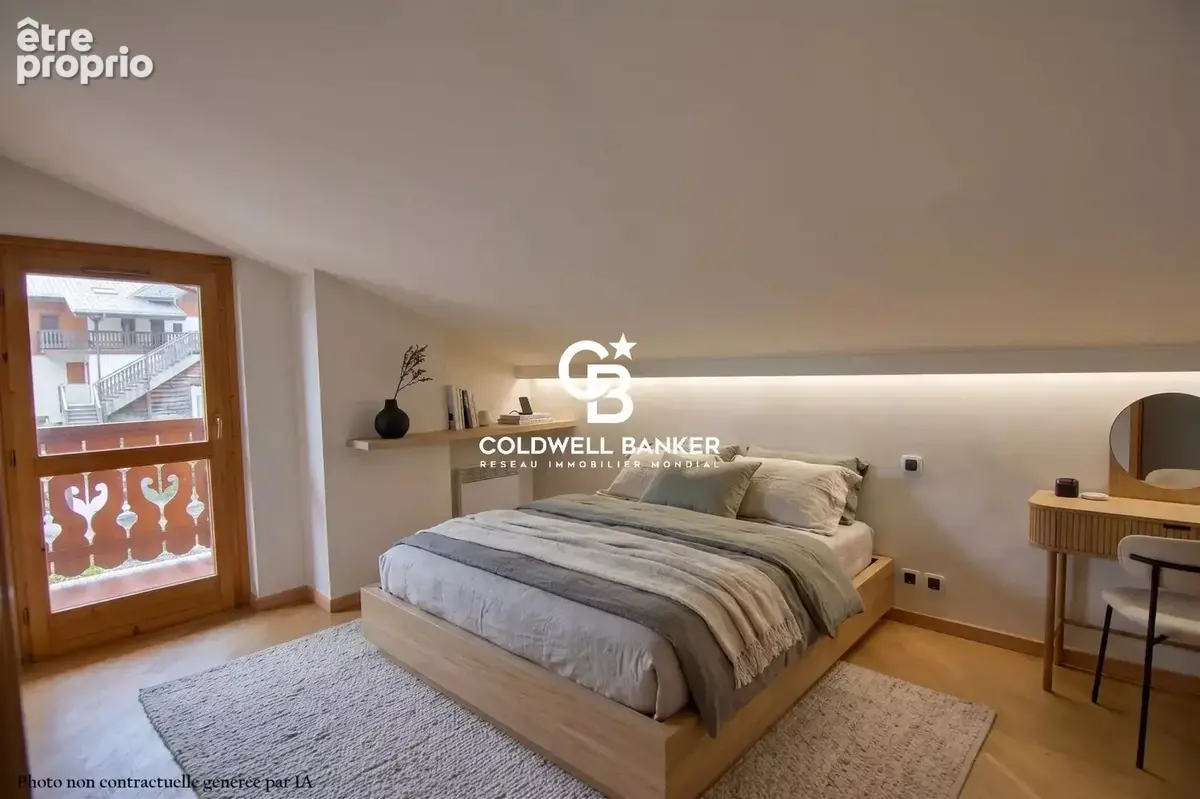 Appartement en dernier étage avec balcons - 81 m² au total (40 m² loi carrez) - Les Houches centre - photo 3