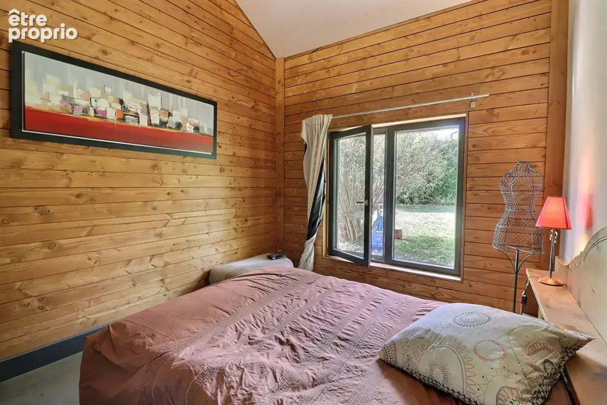 Maison d'architecte bioclimatique 5P 122 m² avec piscine et dépendances à SAINTE-MARIE-D'ALLOIX (38660) - photo 11