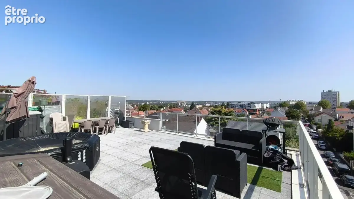 Noisy-le-grand – 4 pièces 72 m² – terrasse 60 m² – 3 chambres – parking en sus – rer a 8 min à pied - photo 1