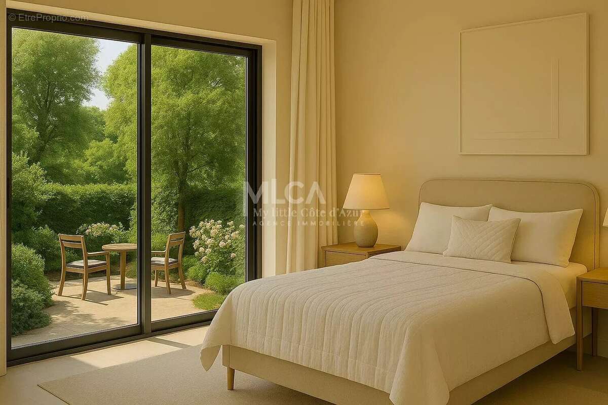 Residence neuve / antibes / rez de jardin - photo 2