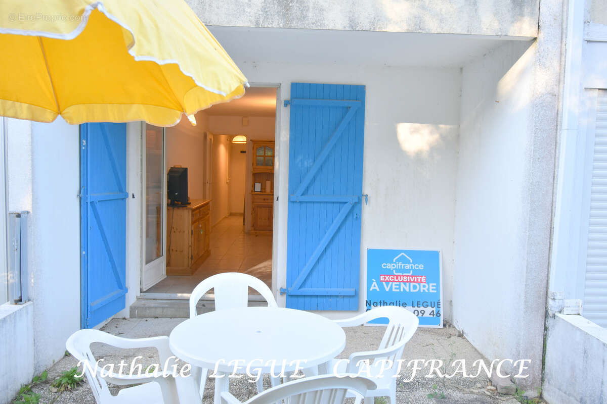 FROMENTINE (85) à vendre Studio 28 m² PLAIN-PIED cuisine équipée , terrasse , plage, forêt , NOIRMOUTIER, île d'YEU - photo 7