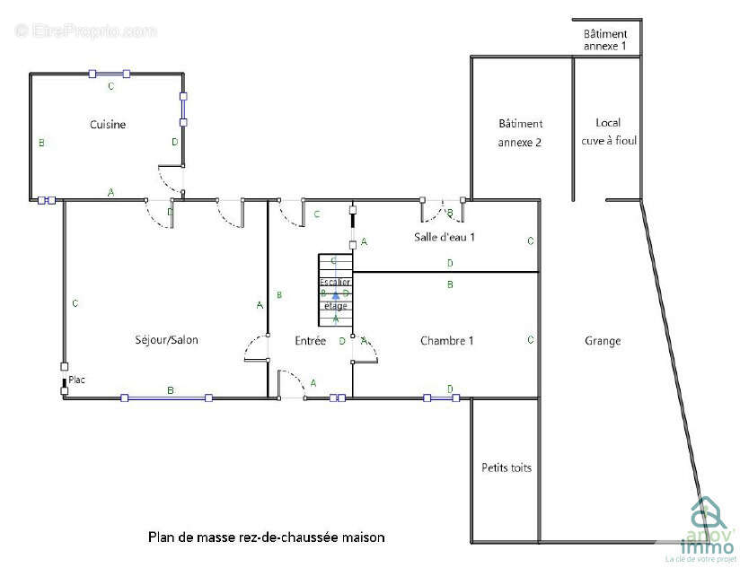 Maison à MAUPREVOIR