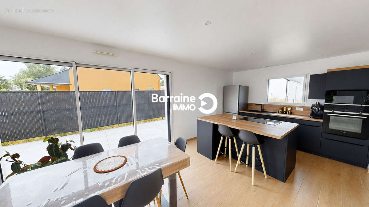 Exclusivite agence - kervignac - maison neuve avec garage et jaridn expose sud - photo 4