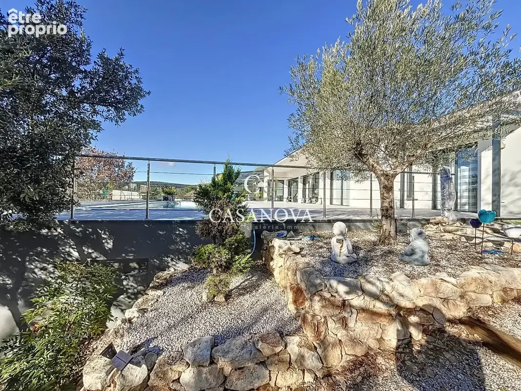 entre Gignac et Montpellier belle contemporaine avec piscine - photo 10