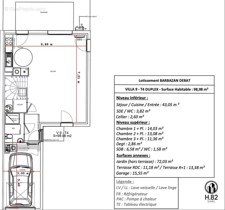 Maison à BARBAZAN-DEBAT