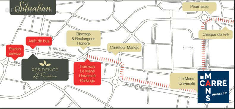 Appartement à LE MANS