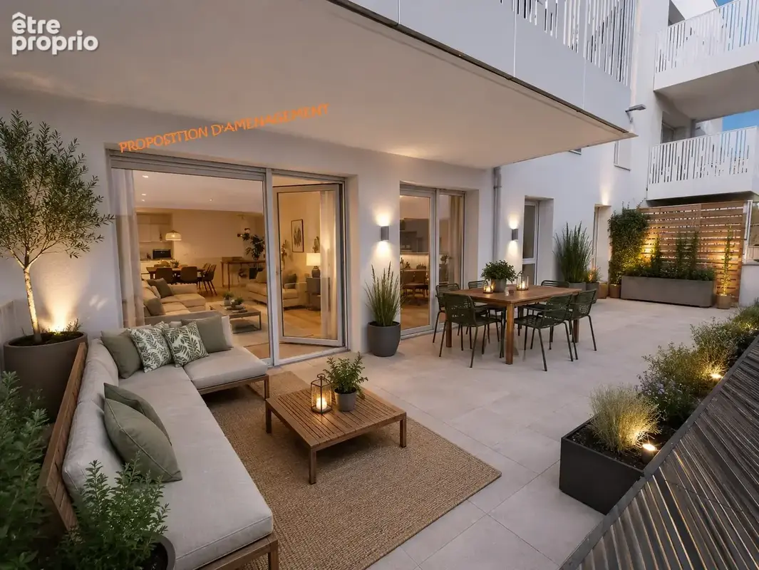 Appartement T4 avec grande terrasse   Résidence récente - photo 2
