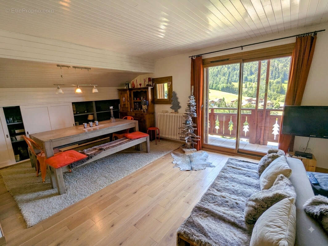 La clusaz - magnifique chalet - rare a la vente - photo 5