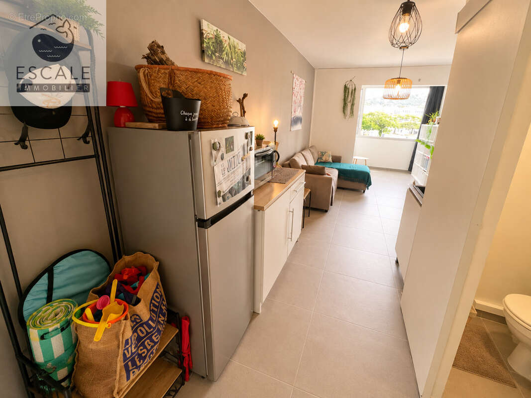 Vente grand studio cabine quartier les quilles a sete - photo 14
