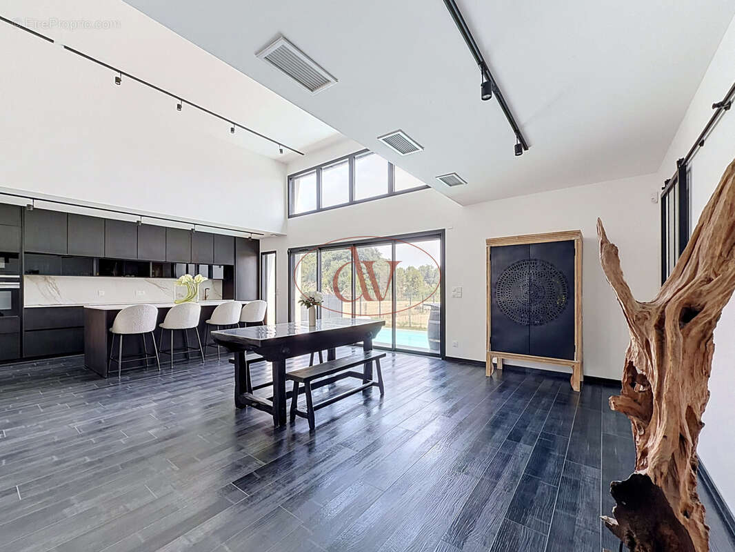 Maison 4 faces de 2023 sur grande parcelle de 1507 m2 ( saint cyprien ) - photo 8