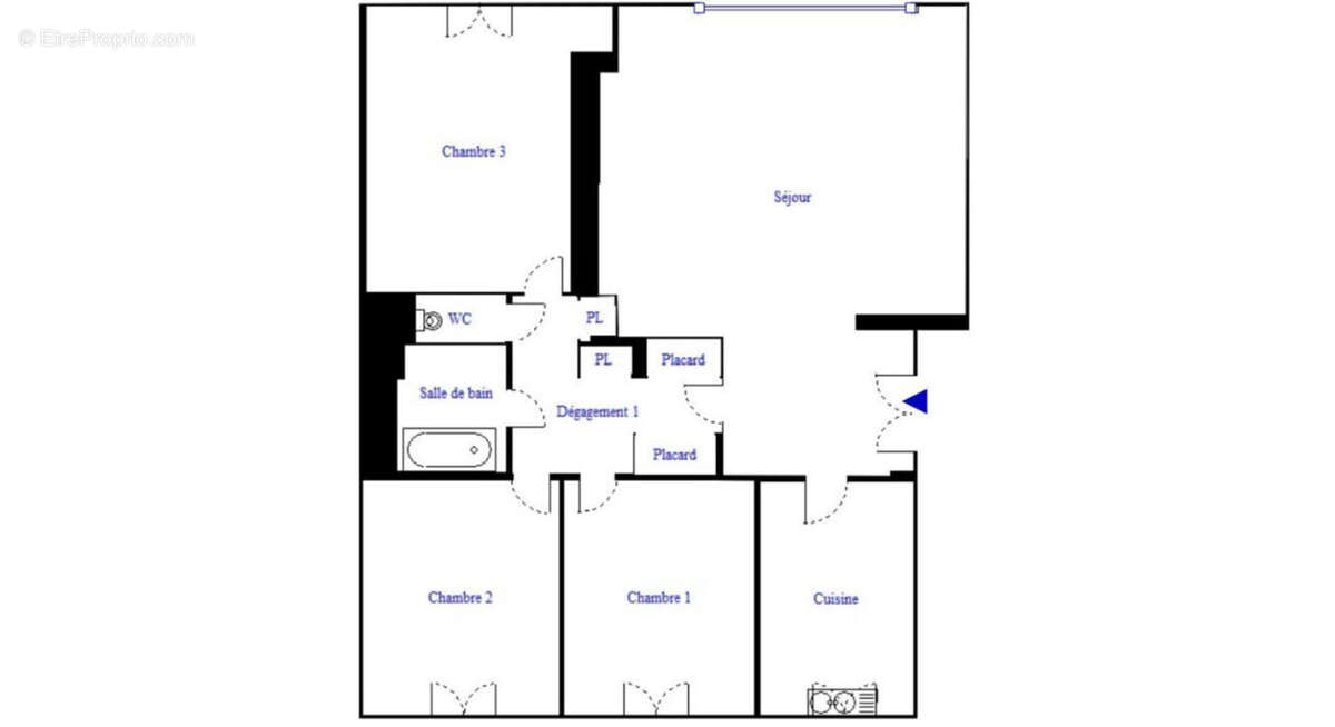 Appartement à BOULOGNE-BILLANCOURT