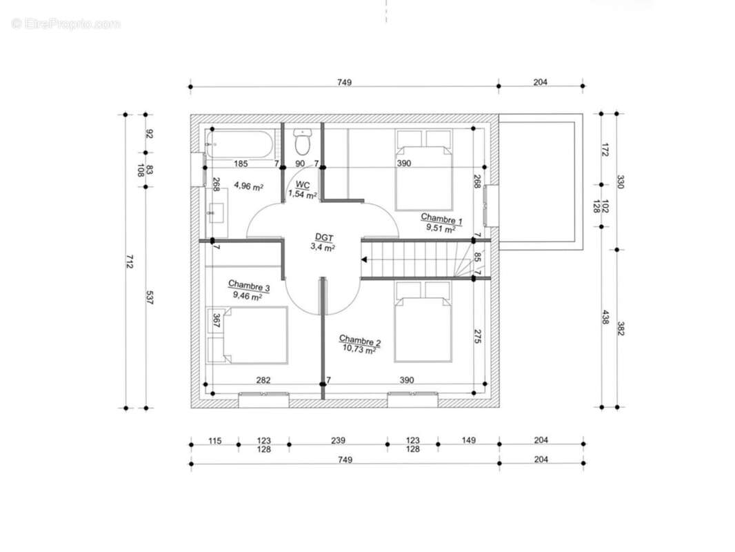 Maison à CHATEAUNEUF-LES-MARTIGUES