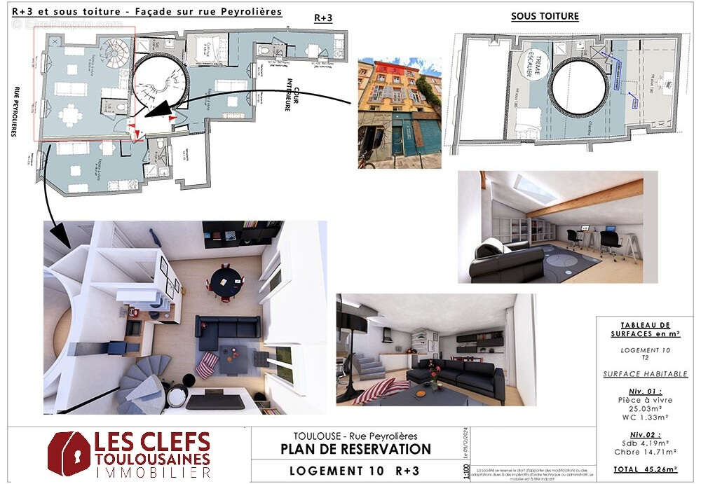 Appartement à TOULOUSE