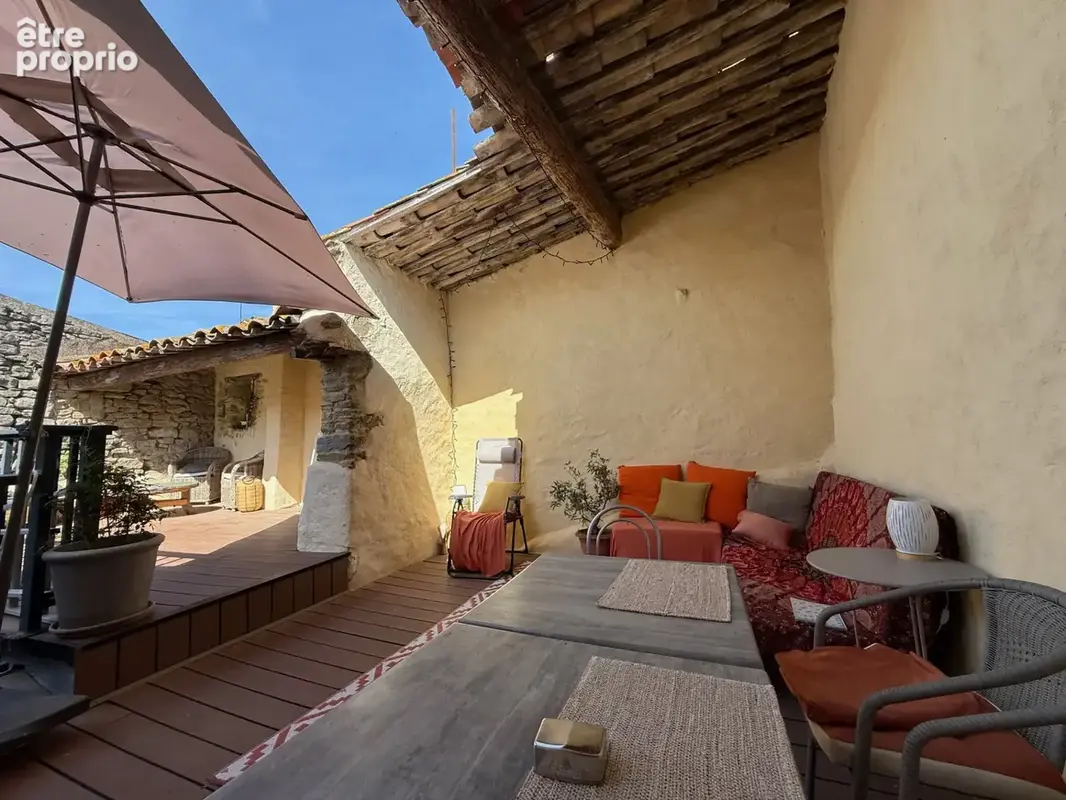 Maison de village rénovée avec patio et terrasse tropézienne – Siran (Minervois) - photo 2