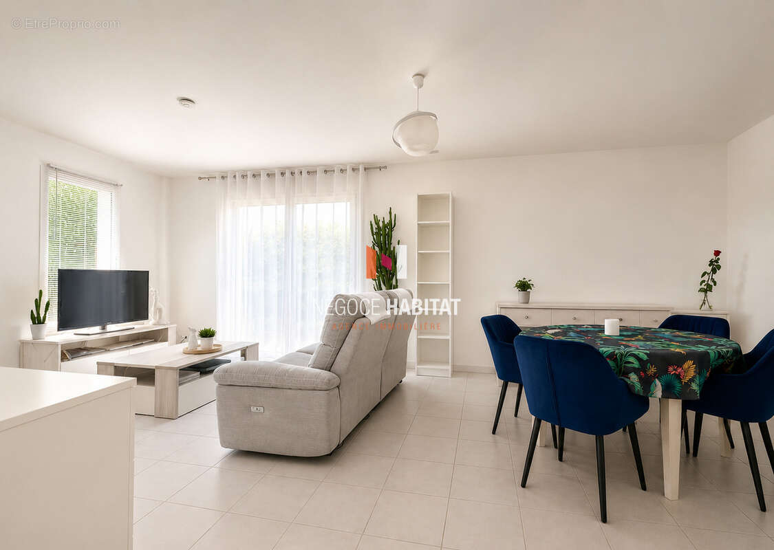 Villa T4 avec garage à vendre -Saint-Justl, terrain de 250 m2 - photo 3