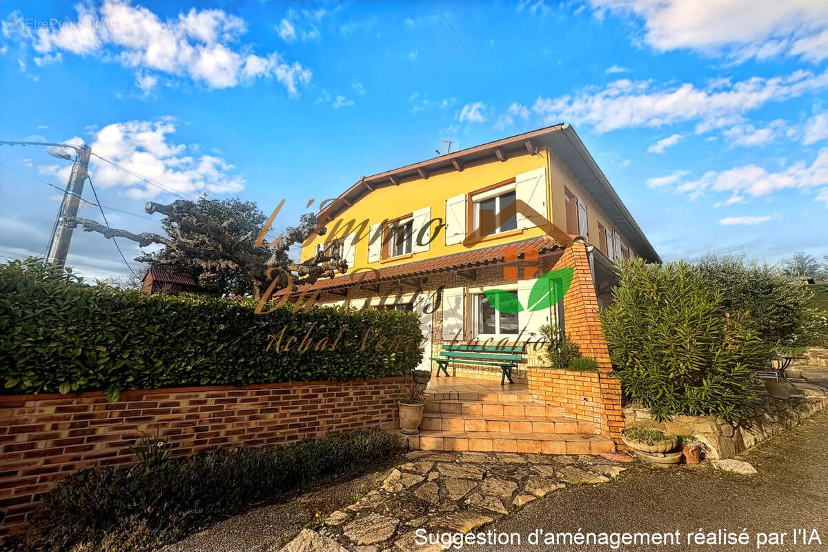Maison individuelle de 193M2 - SAINT CLAIR DU RHÔNE - photo 3