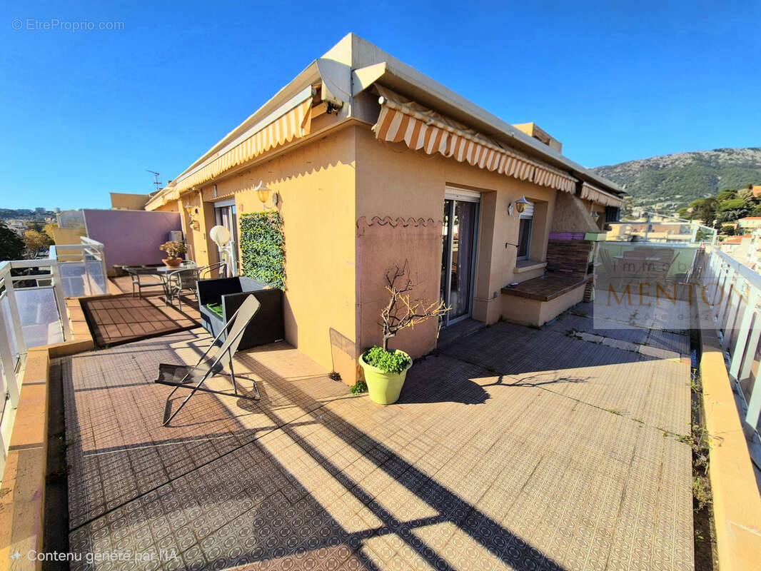 Appartement à MENTON
