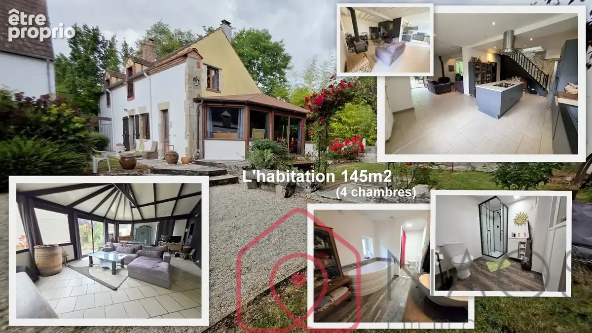 Orléans périphérie ensemble immobilier 2 habitations 2 salles de réception - photo 3